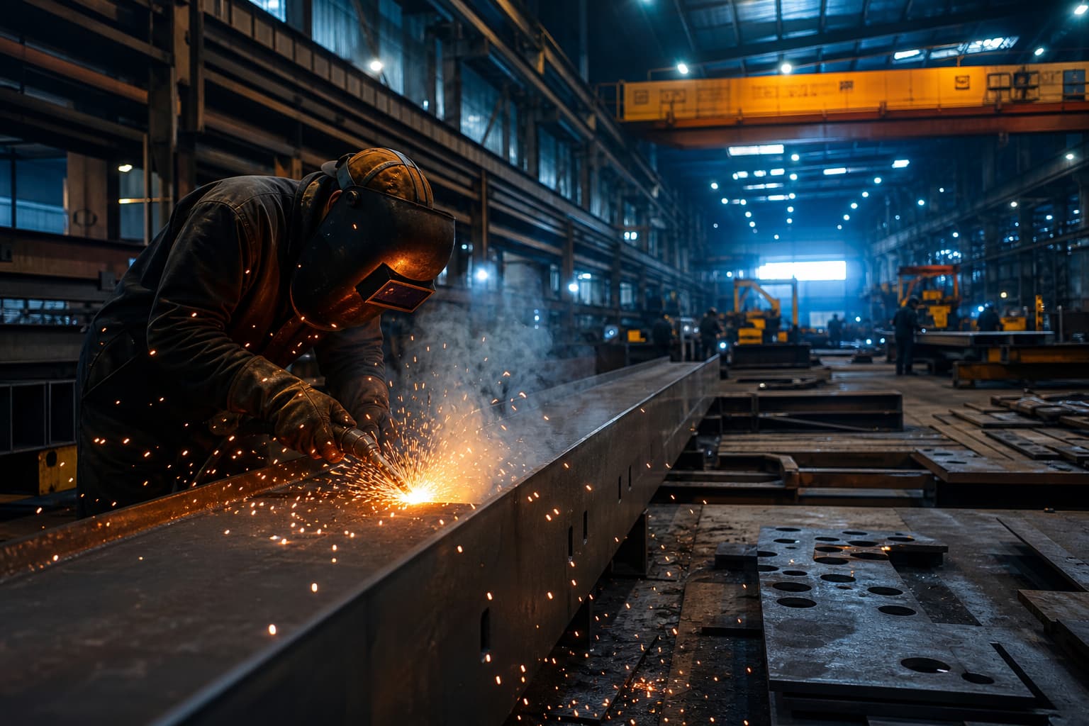 Taller de metalmecánica ASTEC SAC: soldadura y fabricación de estructuras de acero
