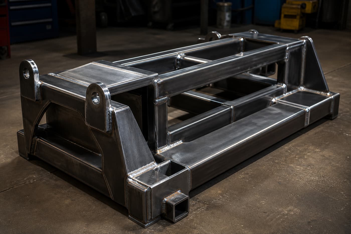 Equipo metalmecánico recién fabricado